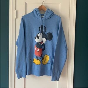 Uniqlo Blue Mickey Mouse Hoodie, men’s Medium